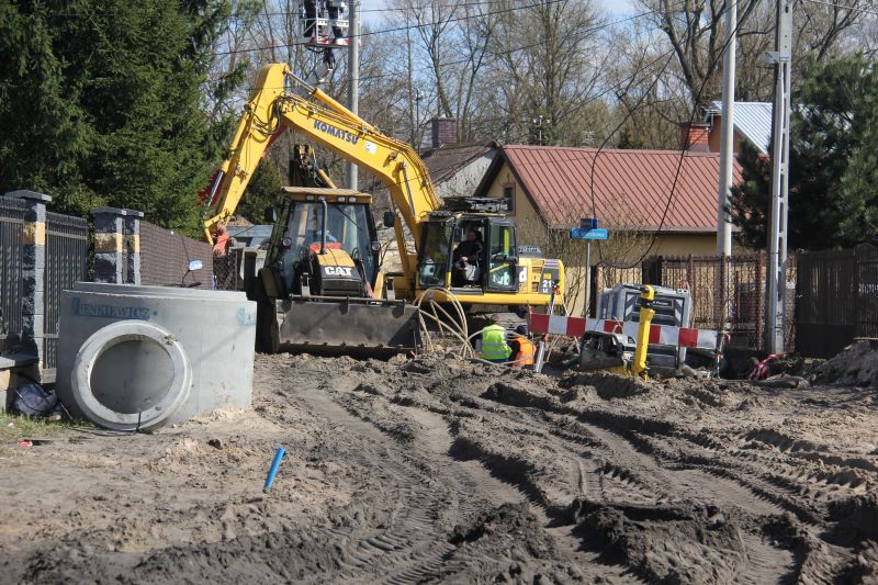 Fotorelacja z prac retencyjnych na ul. Osiedlowej