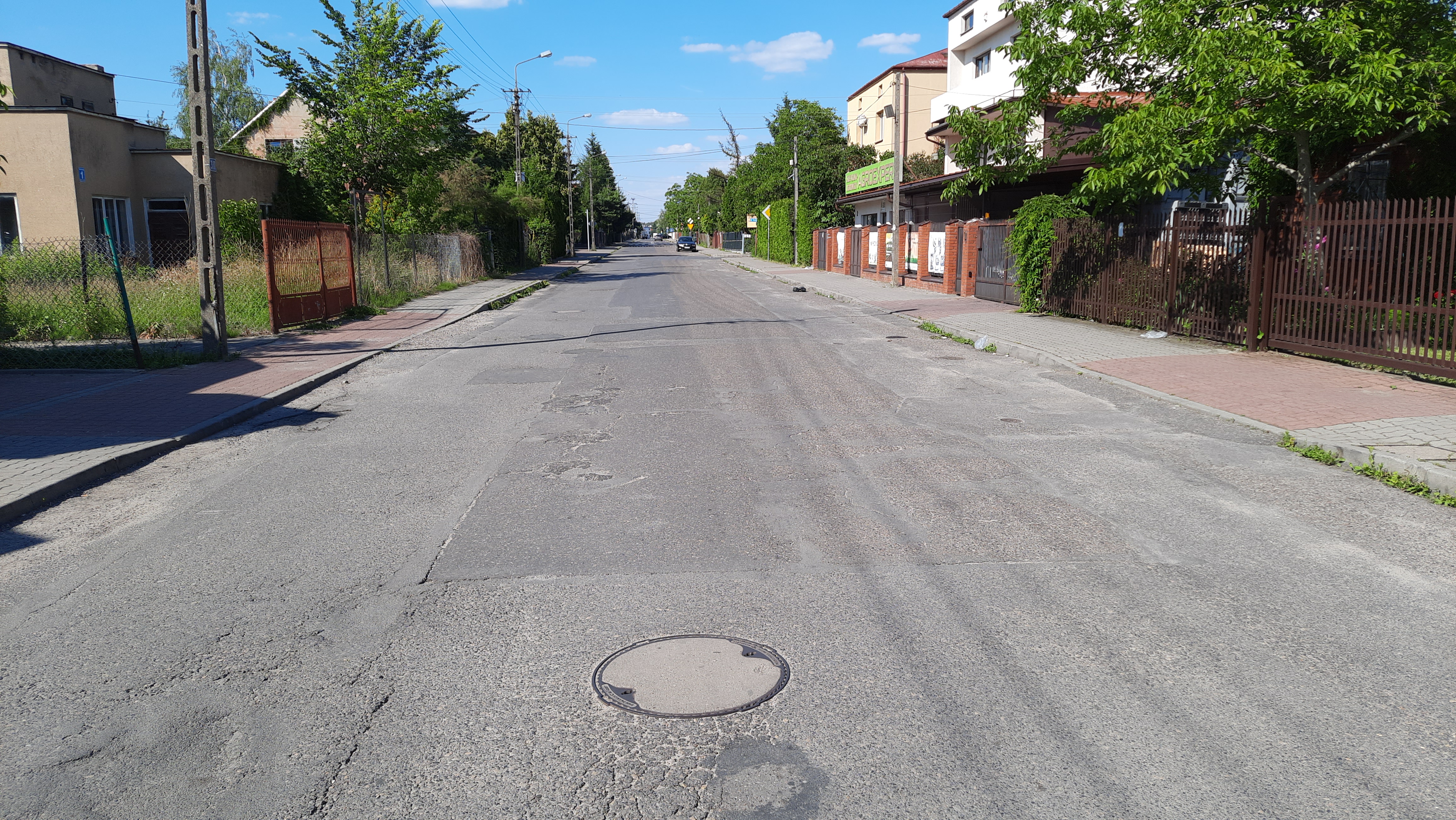 Frezowanie na ul. Świętokrzyskiej