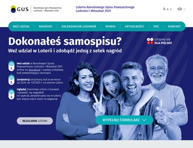 Informacje dotyczące loterii NSP