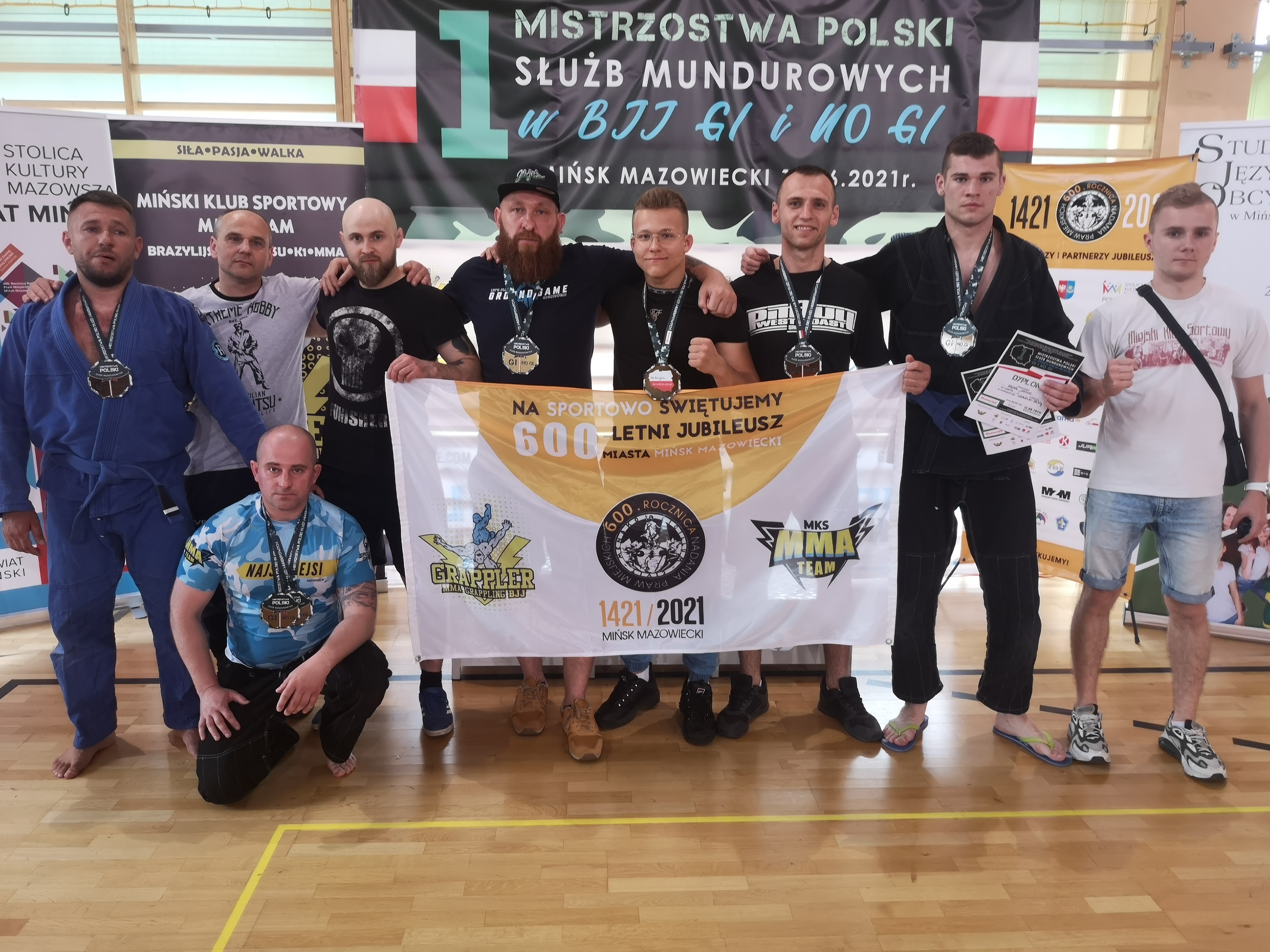 I Mistrzostwa Polski Służb Mundurowych w BJJ Gi i NO GI