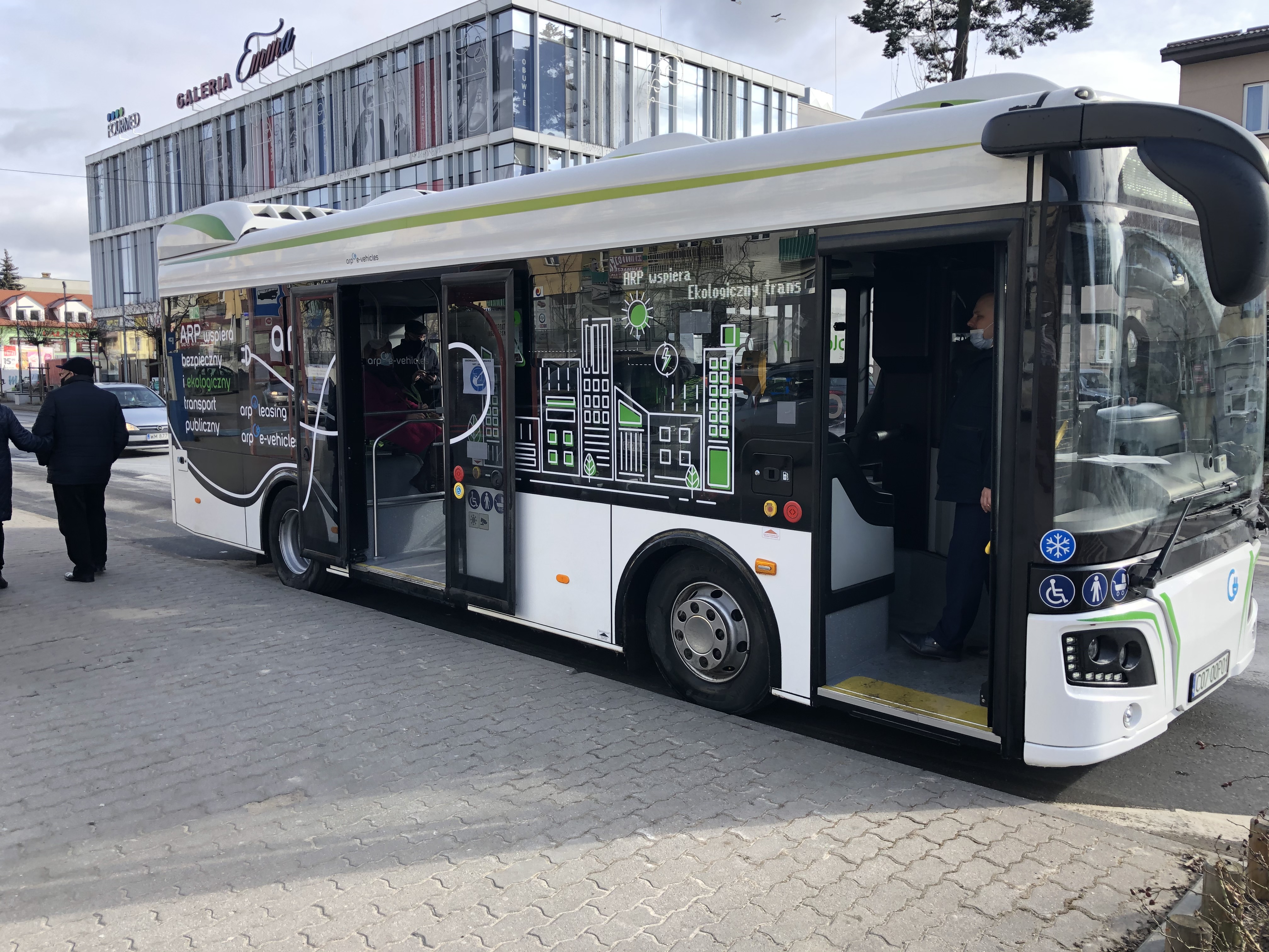 Jazda pokazowa zeroemisyjnego autobusu