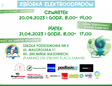 Ambitne Ekolożki z mińskiej Piątki mają dla Was dobre rady na elektroodpady…