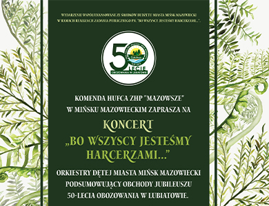 Bo wszyscy jesteśmy harcerzami, a połączyły nas obozy w Lubiatowie.