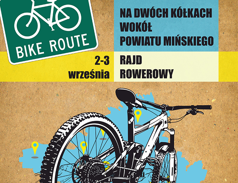 Rajd rowerowy „Na dwóch kółkach wokół powiatu mińskiego”