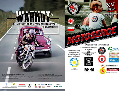 XI edycja Mińskiego Zlotu Pojazdów Zabytkowych WARKOT oraz XV edycja akcji MOTOSERCE