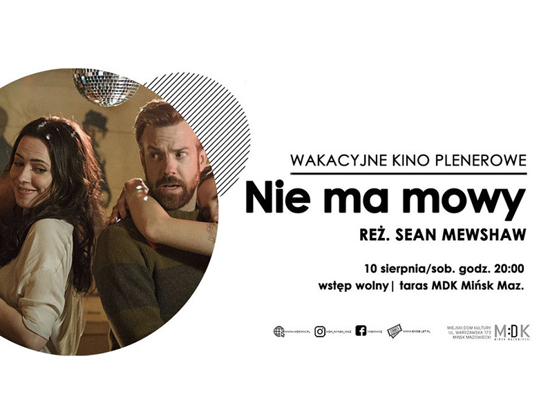 W kole zdjęcie kobiety z ciemnymi włosami i mężczyzny z brodą. Są do siebie odwróciemi plecami. Tańczą. Po prawej tekst.