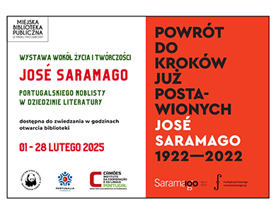 Po lewej na białym tle kolorowe informacje. Po prawej informacje na pomarańczowym tle
