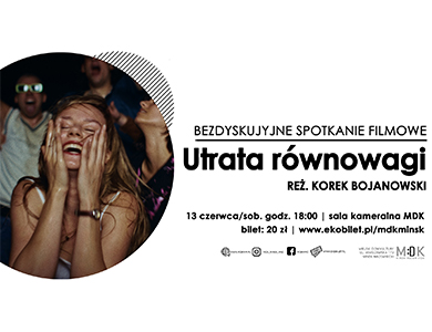 Po lewej w kole uradowana dziewczyna. Trzyma się za policzki, oczy zamknięte. Po prawej na białym informacje