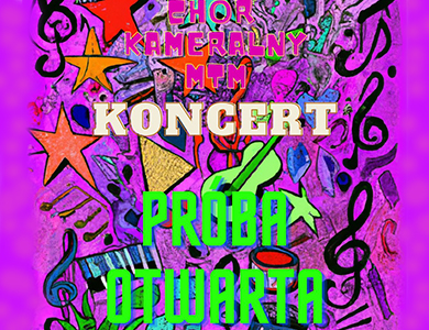 Koncert Chóru Kameralnego "próba otwarta"
