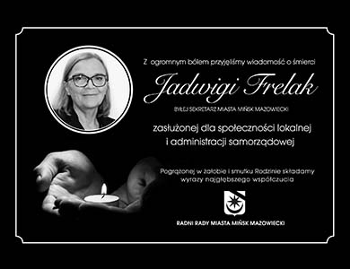 Kondolencje od Rady Miasta
