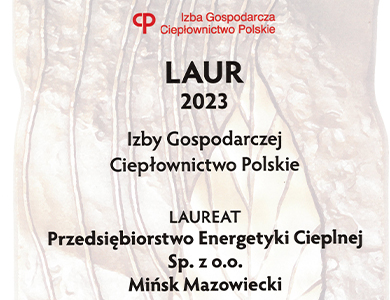Laur Ciepłownictwa 2023