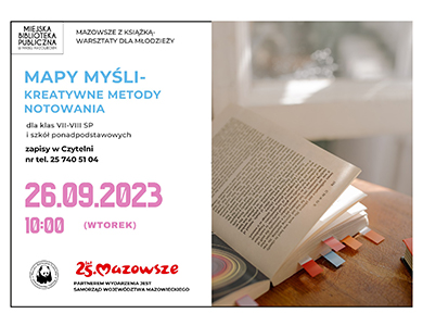 Mapy myśli - kreatywne metody notowania warsztaty w MBP