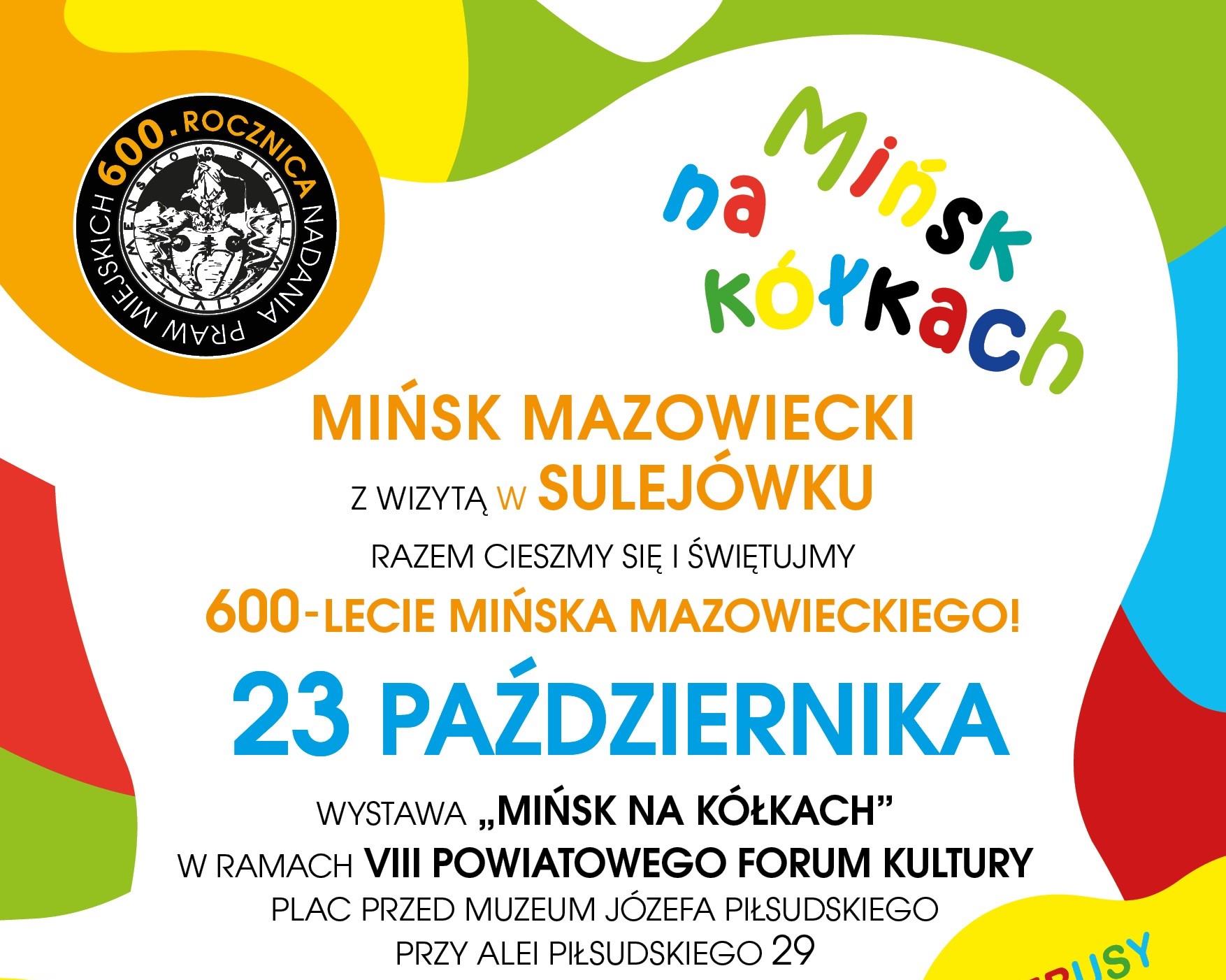 Mińsk Mazowiecki z wizytą  w Sulejówku