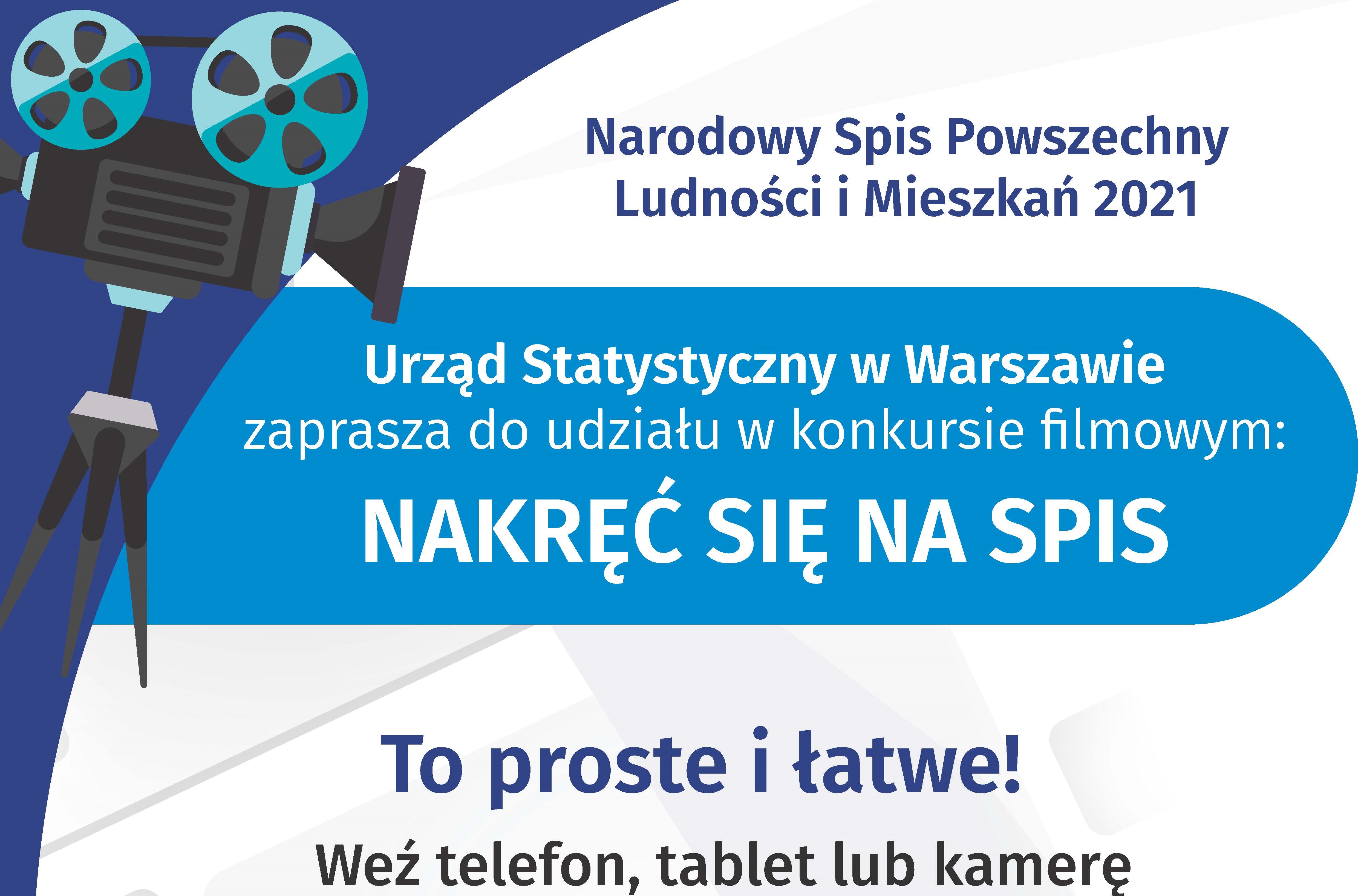 Nakręć film o spisie i wygrywaj!