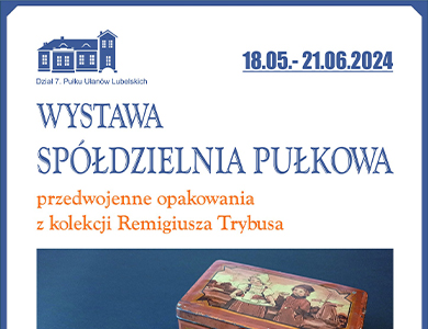 Naokoło na białym tle kolorowe informacje. Na dole na granatowym tle wieczko pudełko z rysunkiem