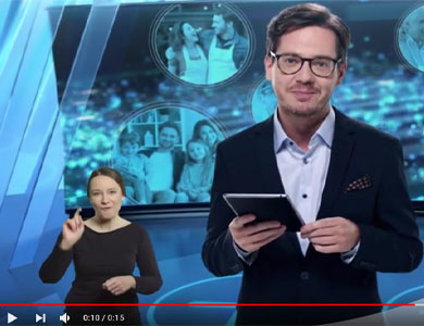 Liczymy się dla Polski – Narodowy Spis Powszechny 2021 – tłumaczenie na j. migowy