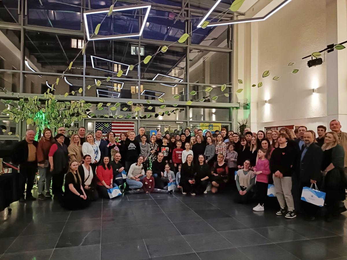 North Turston High school visiting Minsk Mazowiecki, Poland
