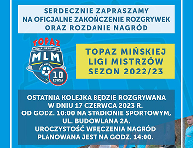 Ostatnia runda Mińskiej Ligi Mistrzów w sezonie 2022/2023