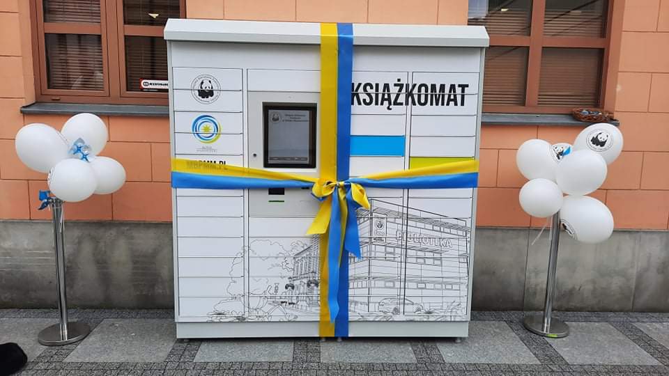 Pierwszy w powiecie, pierwszy w Mińsku Mazowieckim książkomat.