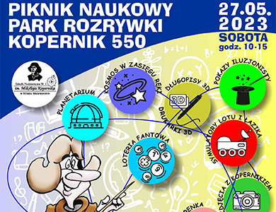 Piknik Naukowy Park Rozrywki Kopernik 550 w ramach Dni Miasta