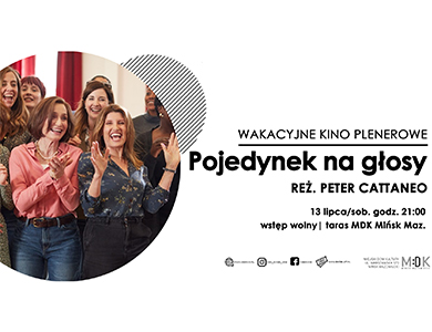 Pojedynek na głosy - wkacyjne kino plenerowe w MDK