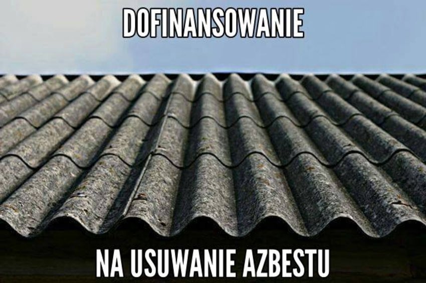 Przyjmowaniu wniosków o odbiór azbestu