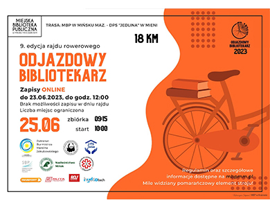 Rajd rowerowy "Odjazdowy Bibliotekarz"