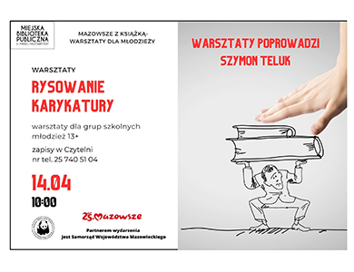 Rysowanie karykatury warsztaty w MBP