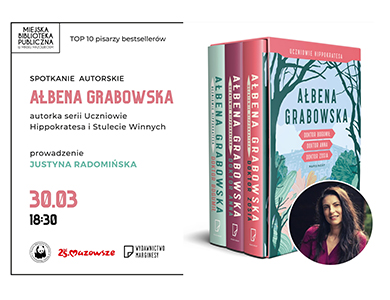 Spotkanie autorskie z Ałbeną Grabowską w MBP