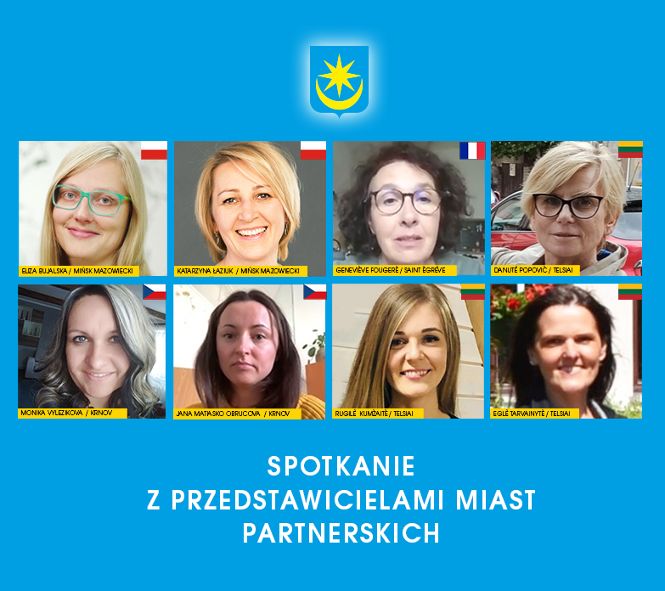 Spotkanie przedstawicielek miast partnerskich.