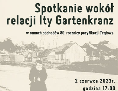 Spotkanie wokół relacji Ity Gartenkranz