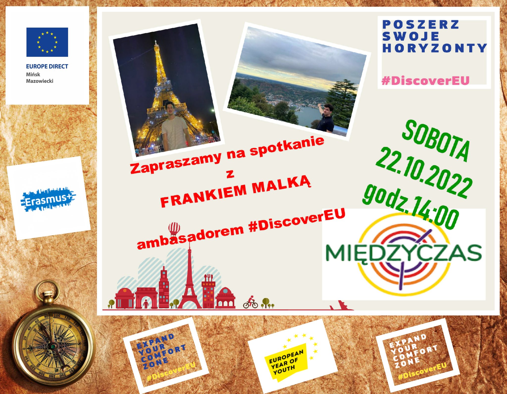 Spotkanie z ambasadorem DiscoverEU