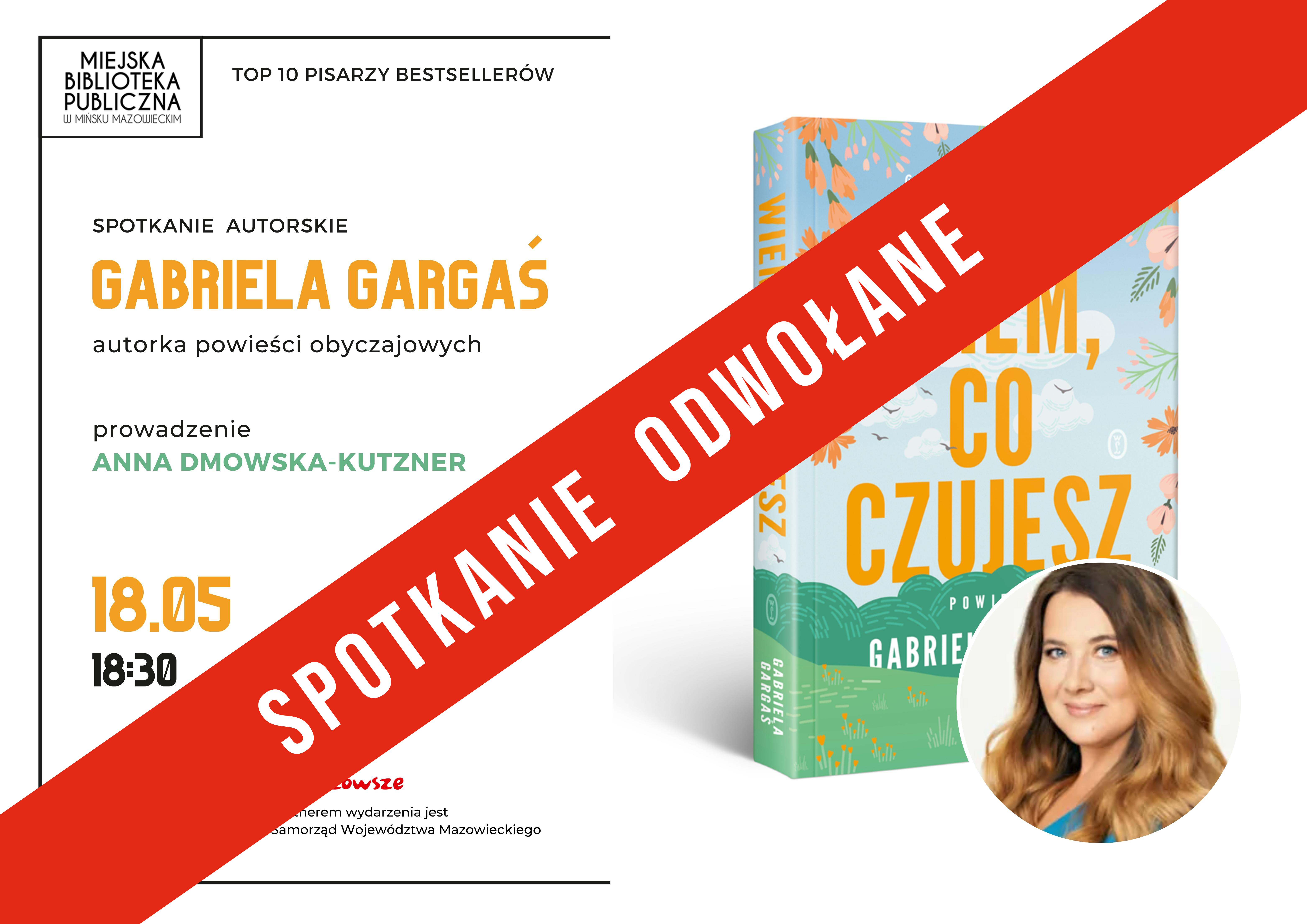 Spotkanie z Gabrielą Gargaś w MBP