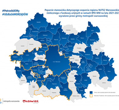 Stanowisko dotyczące wsparcia regionu NUTS2