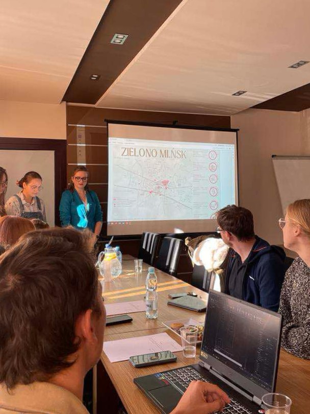 Studenci SGGW projektują Mińsk Mazowiecki