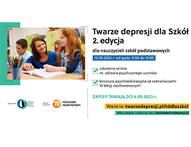 Twarze depresji dla szkół 2. edycja