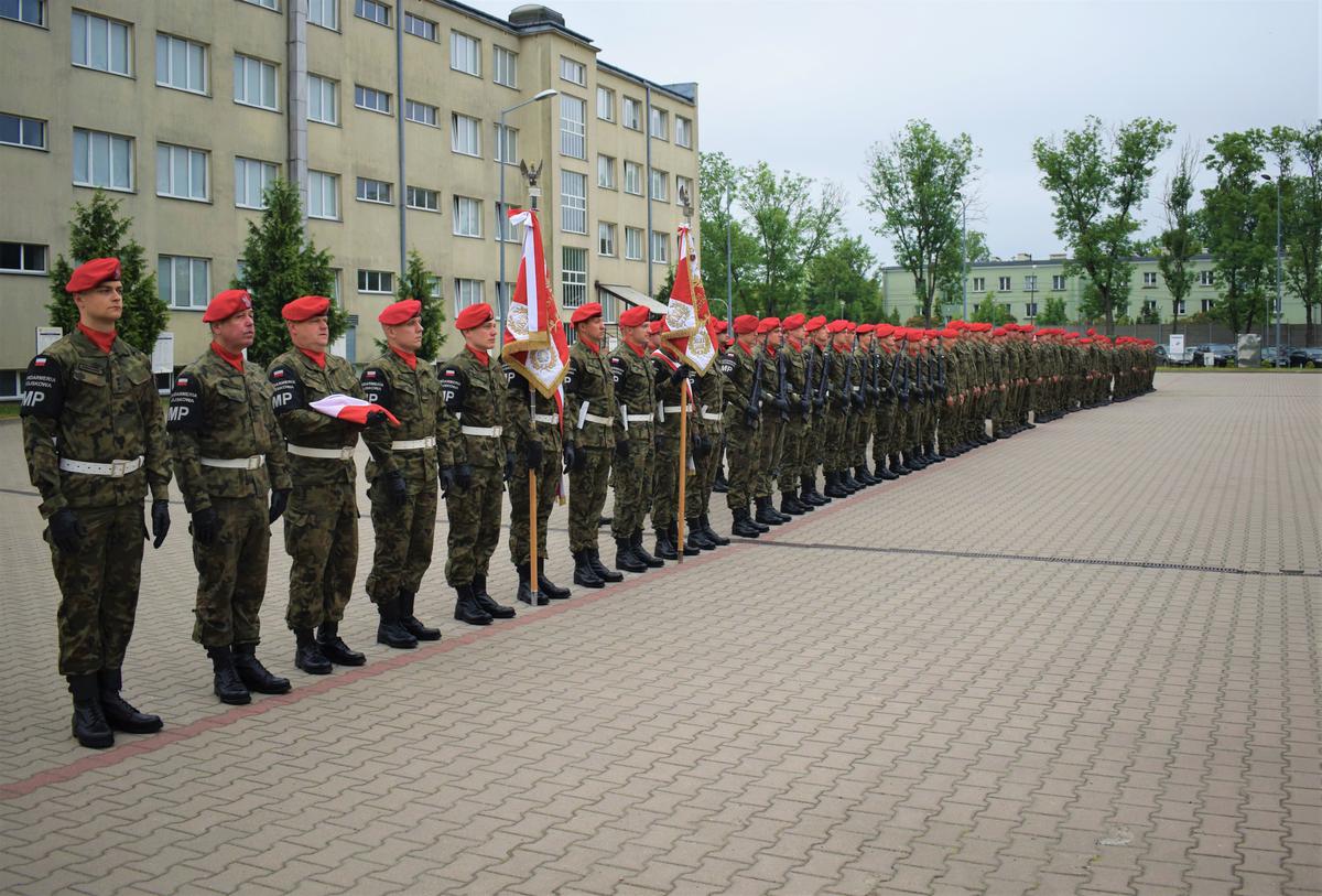 Uroczysta zbióra z okazji Święta Żandarmerii Wojskowej