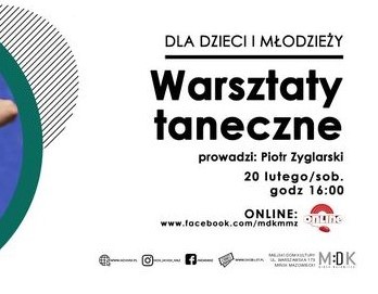 Warsztaty taneczne dla dzieci i młodzieży w MDK