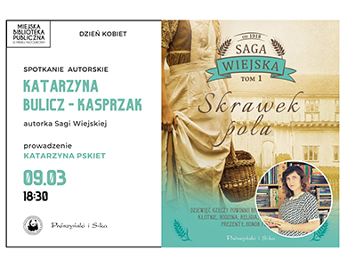 Wieczór z Katarzyną Bulicz-Kasprzak w MBP
