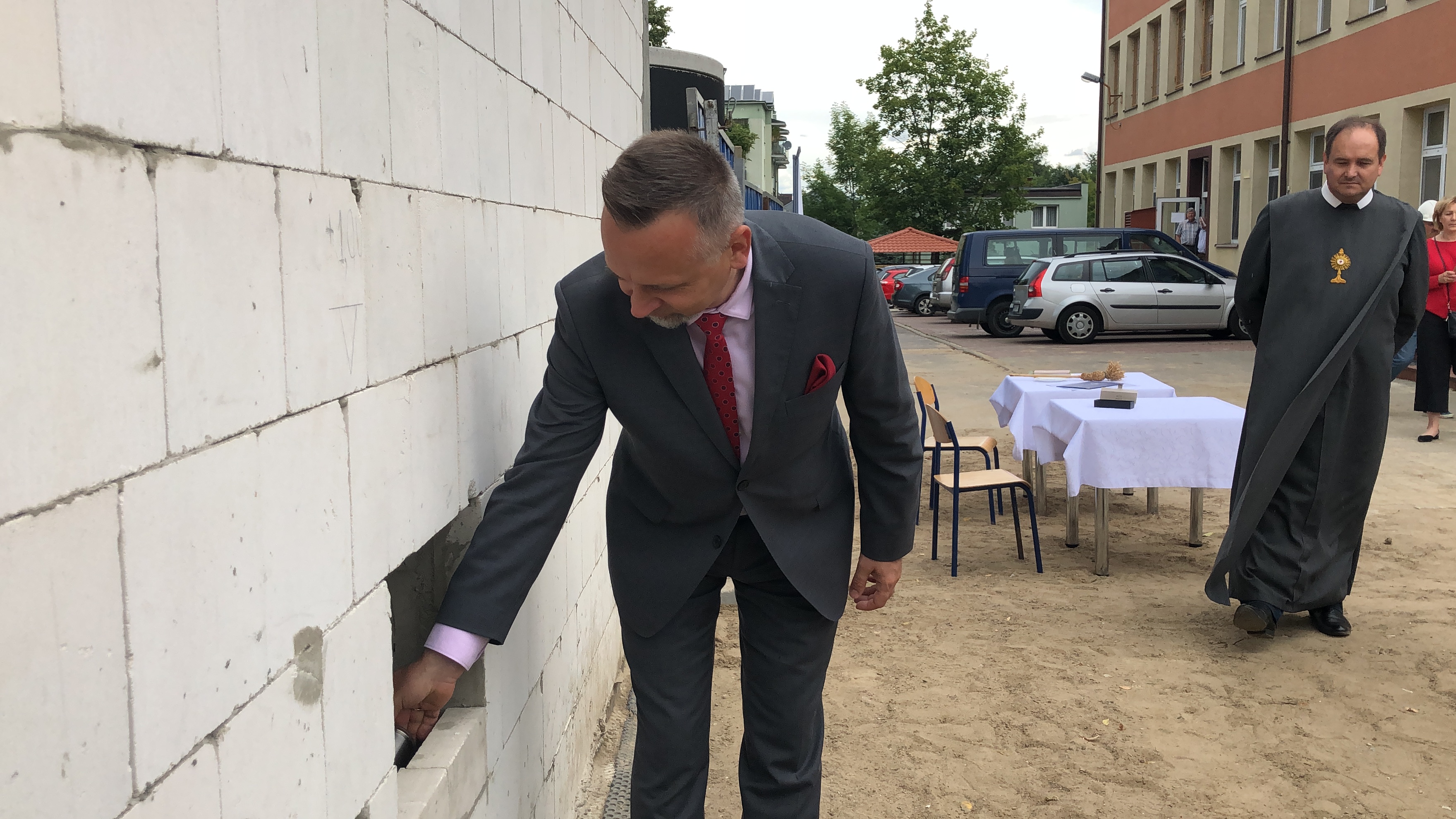 Wmurowanie Aktu Erekcyjnego Przedszkola Miejskiego nr 2