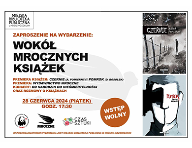 Wokół mrocznych książek - wydarzenie w MBP