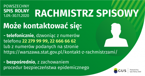 informacja o sposobach kontaktu z rachmistrzem