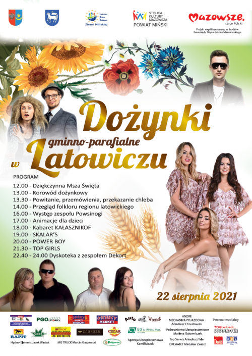 Dożynki Gminno-Parafialne w Latowiczu