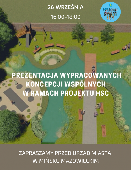 Zapraszamy w niedzielę, 26 września, przed Urząd Miasta. Między 15:00 a 18:00 prezentować będziemy wypracowane koncepcje...