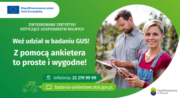 po prawej stronie uśmiechnięa kobiet, w tle zamyślony mężczyzna, informacje zawarte na plakacie znajdują się w treści...