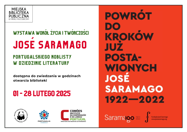 Po lewej na białym tle kolorowe informacje. Po prawej informacje na pomarańczowym tle