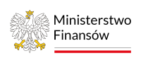napis: Ministerstwo Finansów. Po prawej orzeł