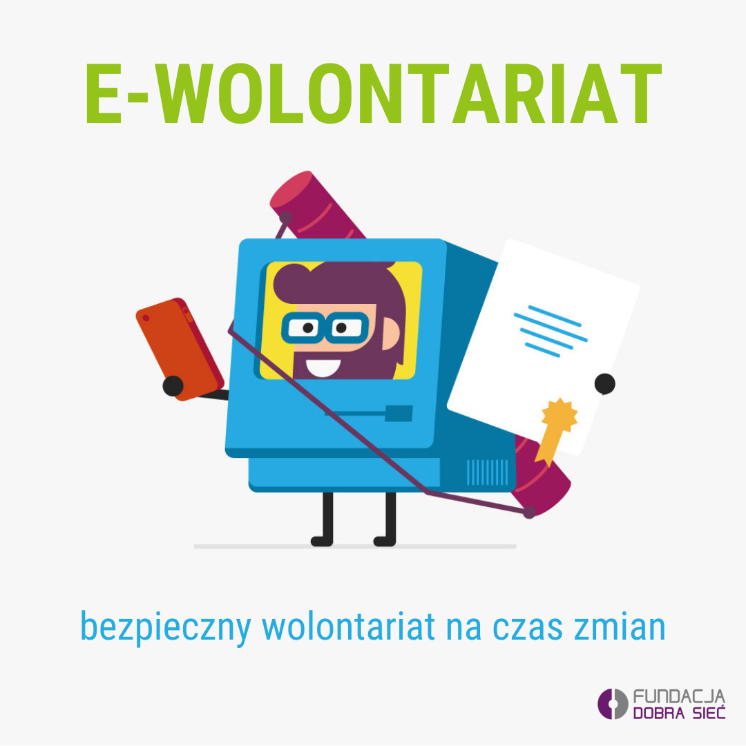E-wolontariat: zdalna pomoc dla organizacji, możliwość rozwoju dla wolontariuszy