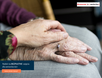 Bezpłatne zajęcia z psycholożką i rehabilitantką dla seniorów 60+
